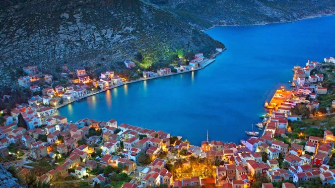 Sunset in Kastellorizo Greece travel destinations