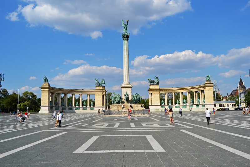 Heroes Square hungary travel destinations