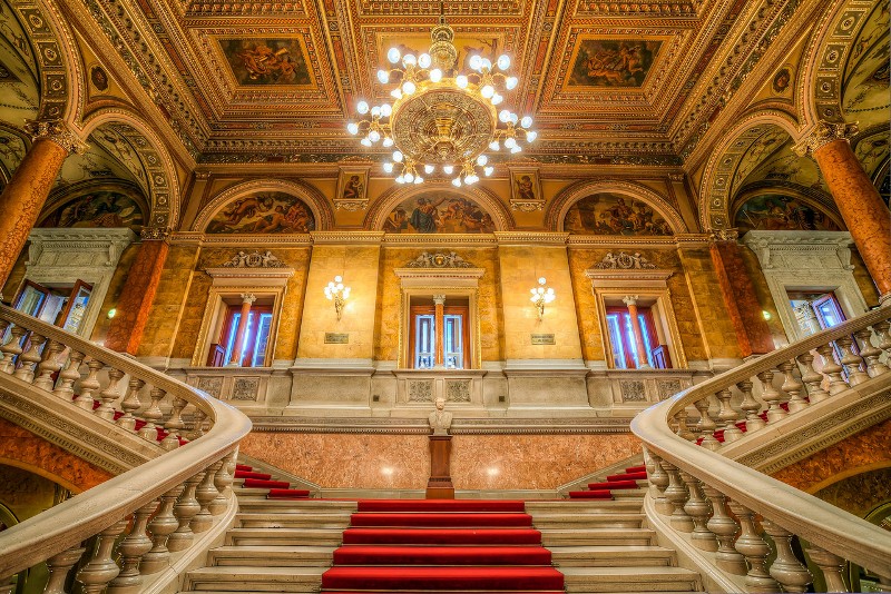 budapest architecture hungary travel destinations national opera house