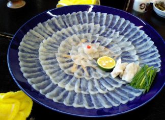 Fugu (pufferfish), Obama City kobe beef kansai region cuisine japan 2