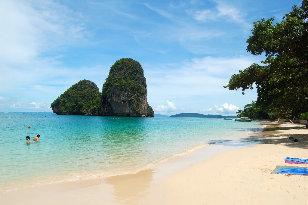 phra nang beach thailand