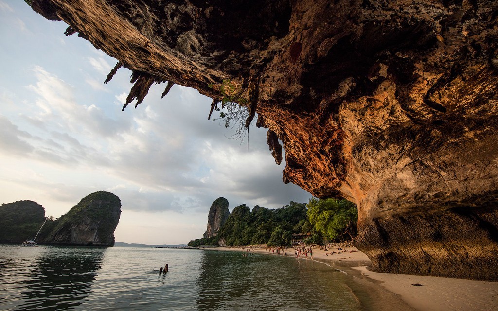 Cliffs at Railay Beach, Thailand