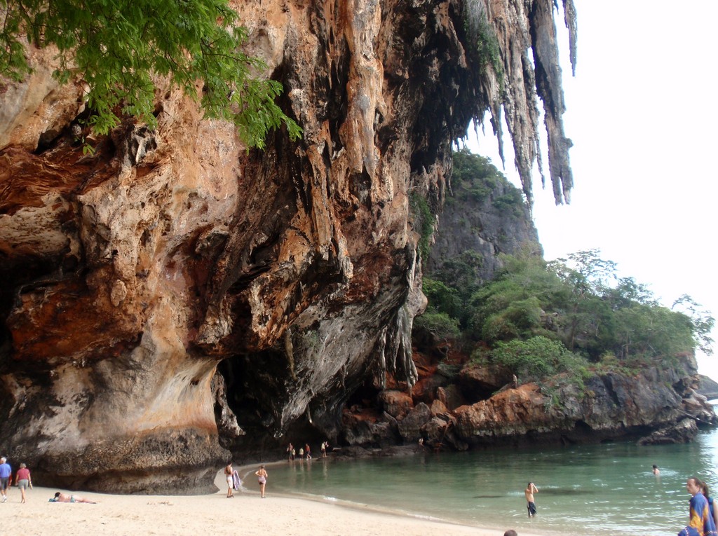 Cliffs at Railay Beach, Thailand