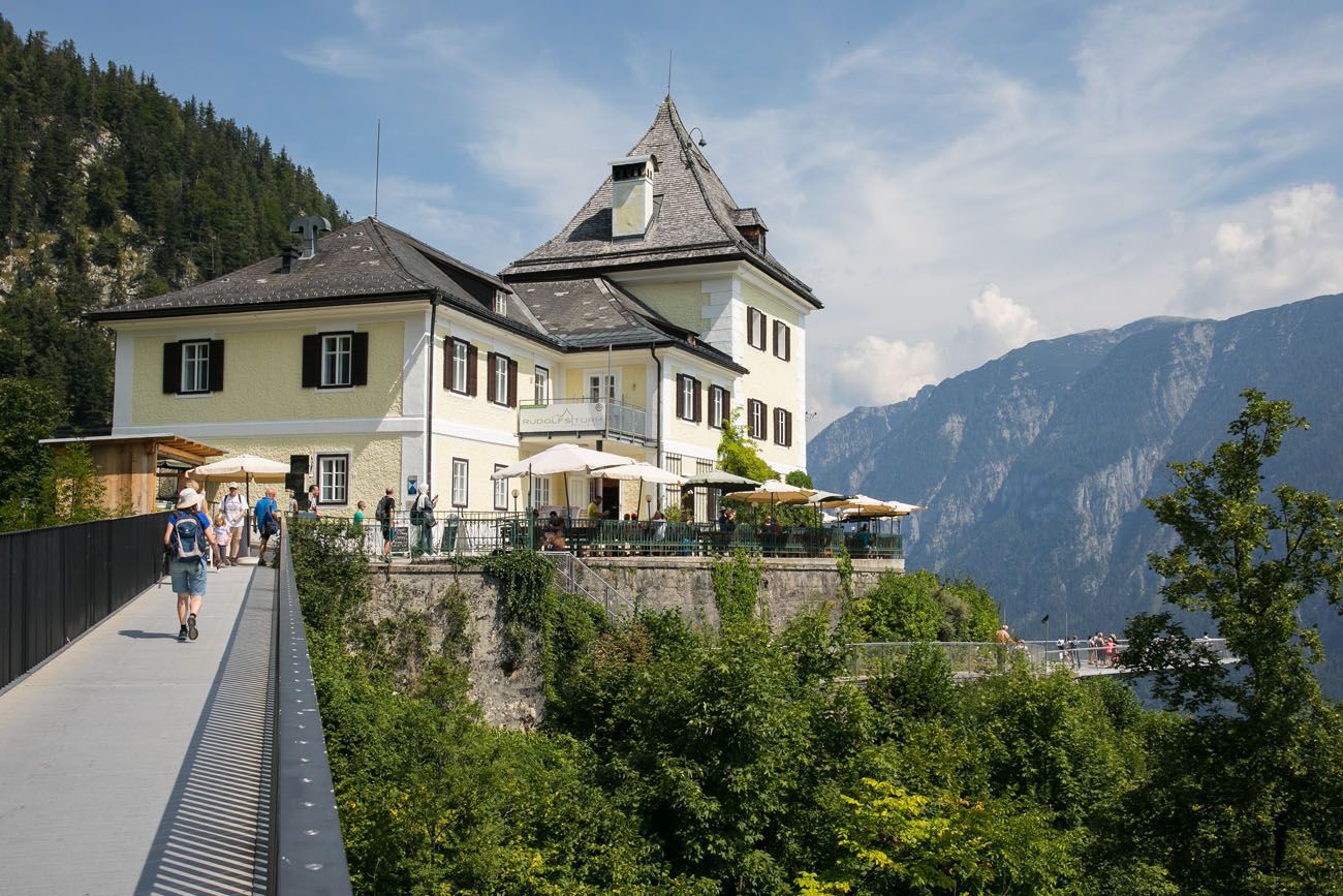 To get here, take the funicular or hike (roughly 1 hour of walking). A ride on the funicular costs €18.