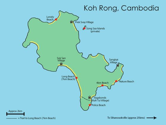 Koh Rong Beach — Discovering 5 best beaches in Koh Rong Island ...