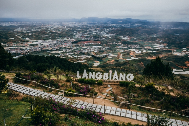 langbiang dalat vietnam