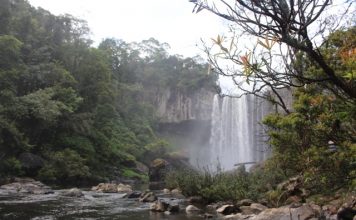 Exploring Hang En Waterfall — A silver strip of silk amid the jungle of Kon Chu Rang Hang En Waterfall K50 Waterfall kon chu rang gia lai vietnam (1)