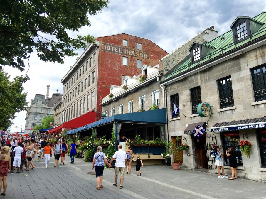 Old Town of Montreal. Image of Montreal travel blog