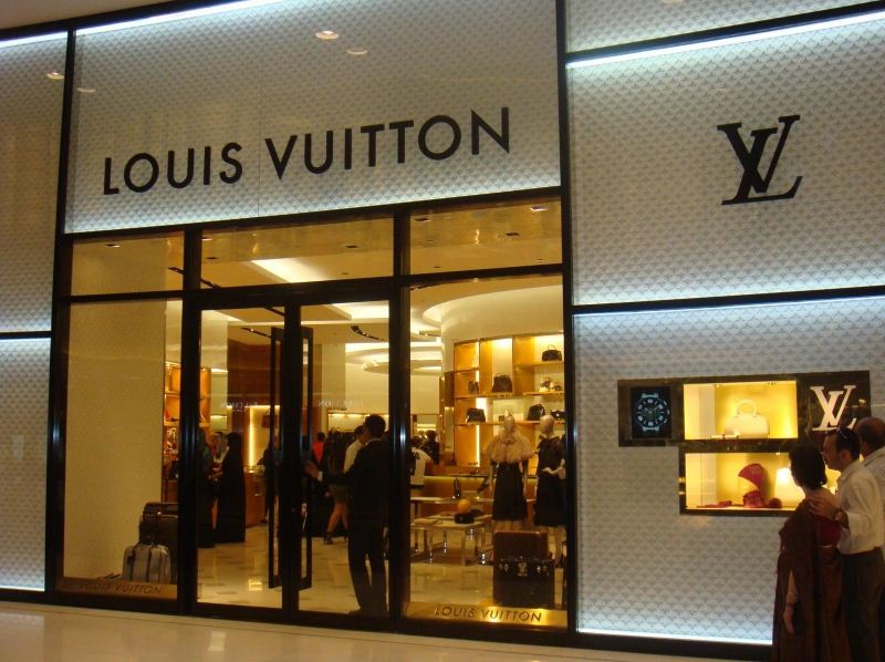 Louis Vuitton Dubai malls.