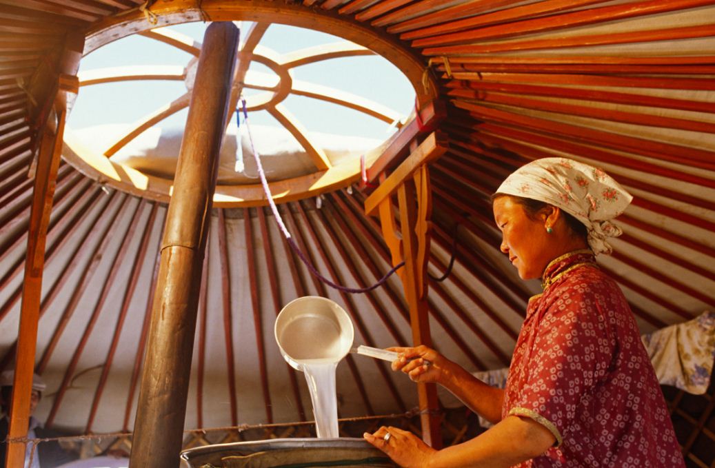 Mongolian Yurts. Image of Mongoglia travel blog.