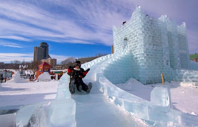 Visit Quebec And Explore The Fascinating Quebec Winter Carnival   Ice Palace Quebec Winter Carnival 2017 Schedule Dates Canada 655x420 