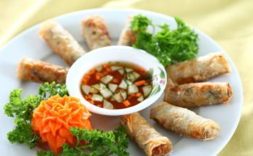 2nem oc snail spring roll vietnamese fried spring rolls