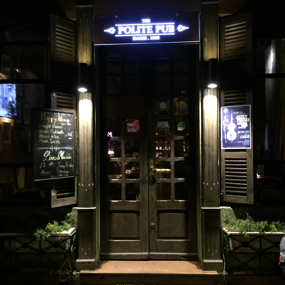 Polite Pub, the oldest bar in Hanoi