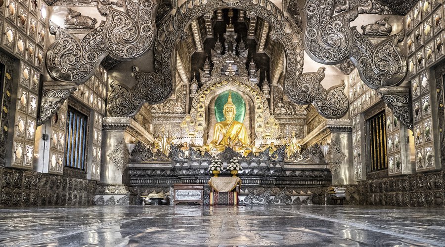 Wat Sri Suphan temple Chiang mai