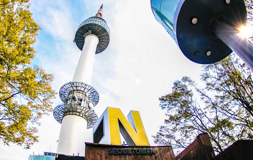 N Seoul tower