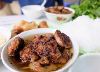 hang khoai-kebab rice noodle-bun cha-b