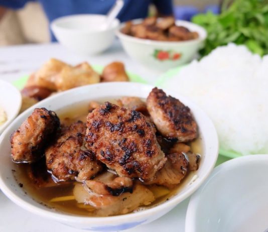 hang khoai-kebab rice noodle-bun cha-b