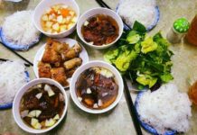 Bun cha Hanoi (Bún chả Hanoi). One of the best traditional dishes you must-eat in Hanoi