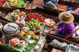 Floating market, Bangkok