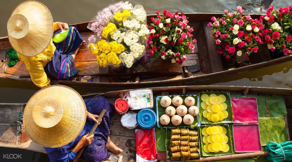 Floating market, Bangkok