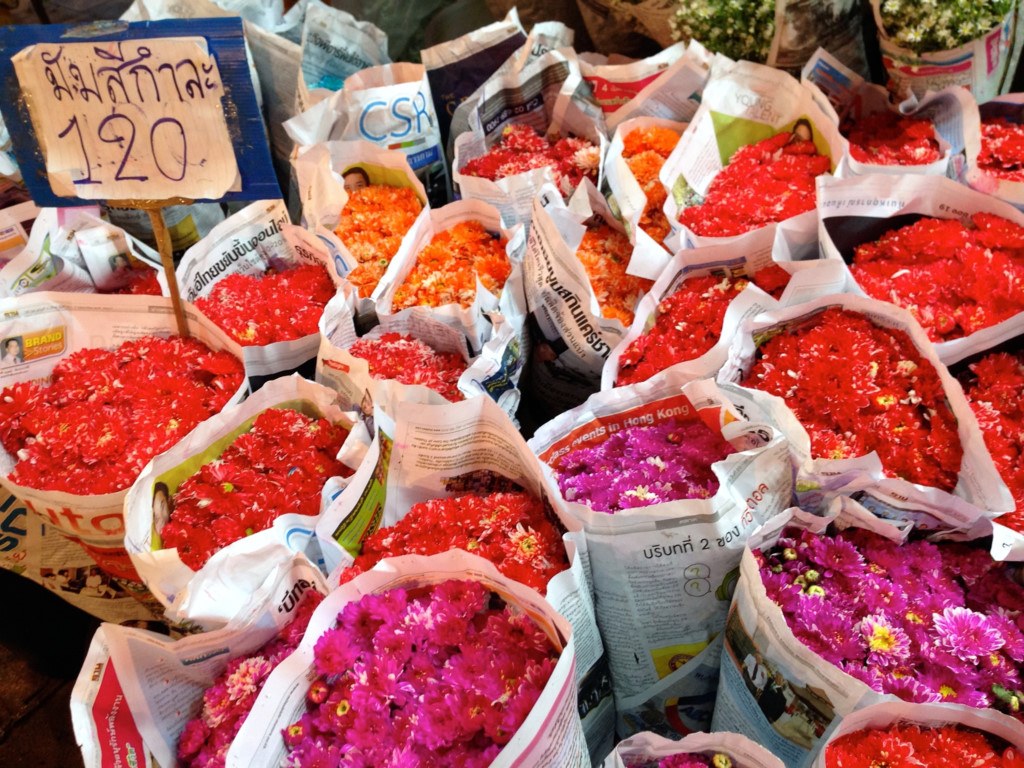 flower market, Bangkok