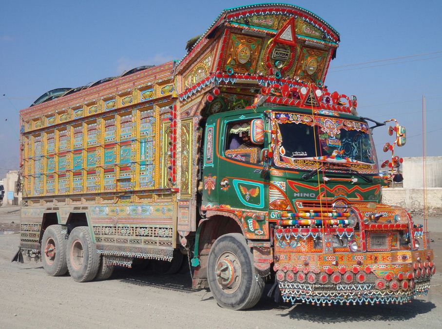 truck art in pakistan