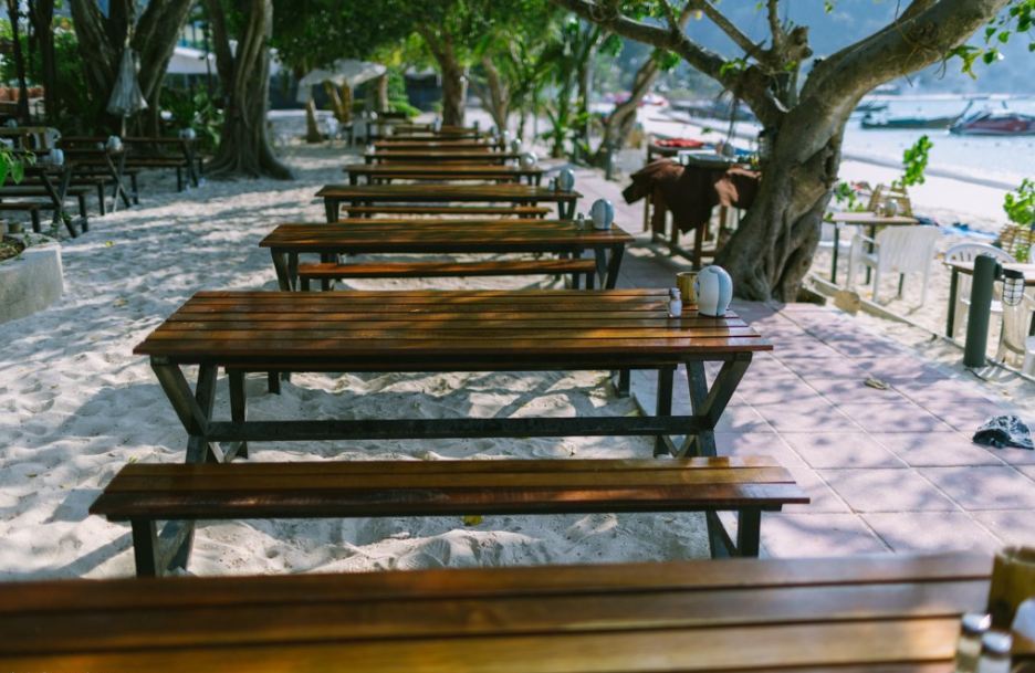 Phi Phi beach restaurant