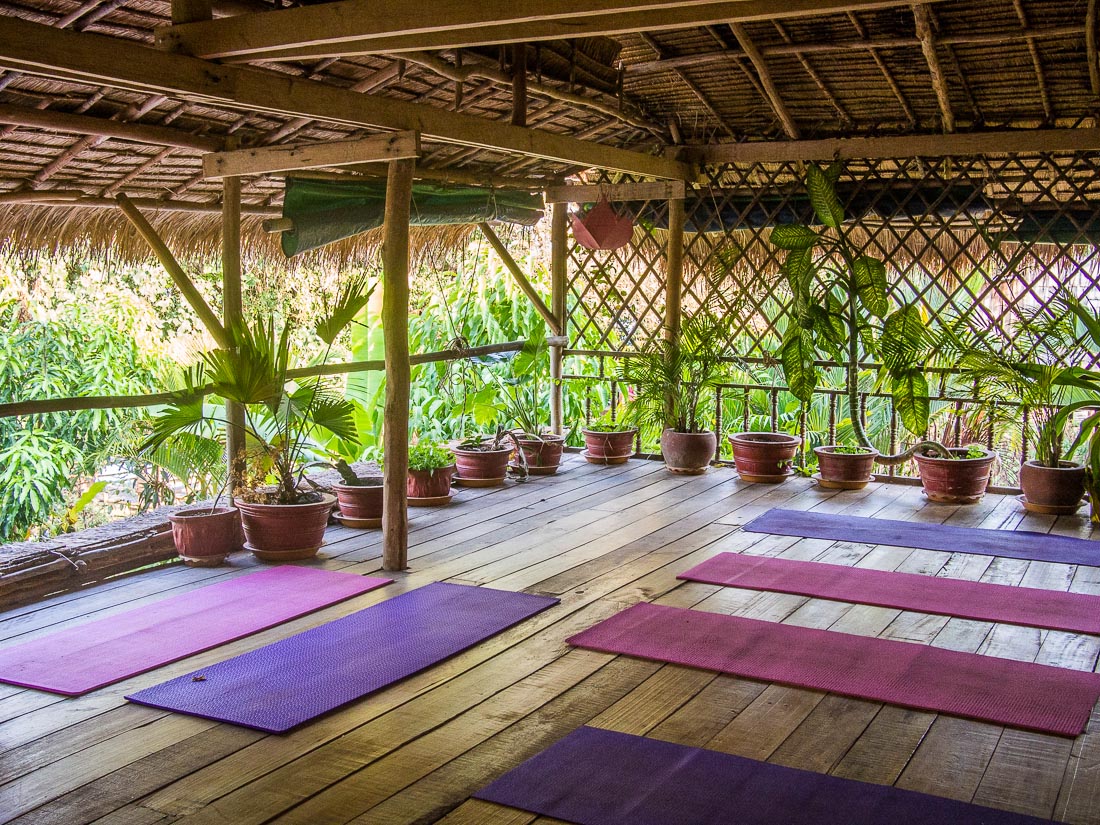 Yoga classes in Kampot