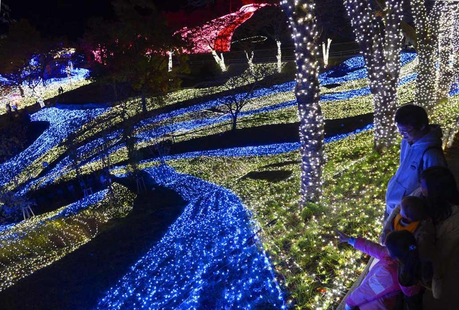 Light Tunnel at the Sagamiko Pleasure Forest