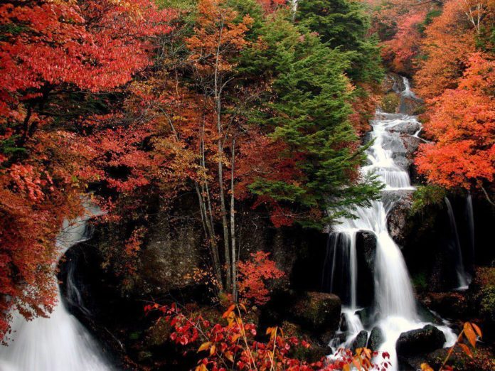 Japanese waterfall — Top 10 most beautiful waterfalls in Japan in ...