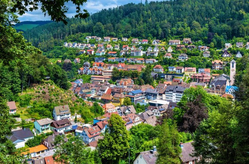 Triberg Image: best small towns to live in Germany blog.