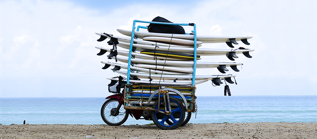 how to get around bali