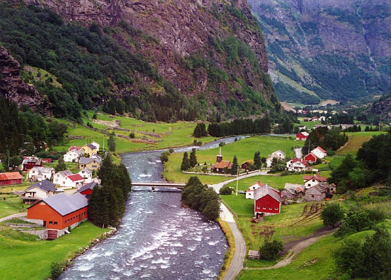 Flam Valley, Norway