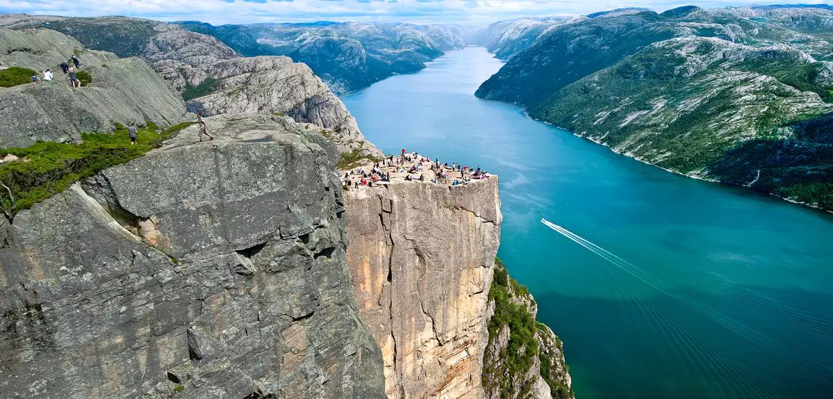 The Pulpit Rock and the Lysefjord