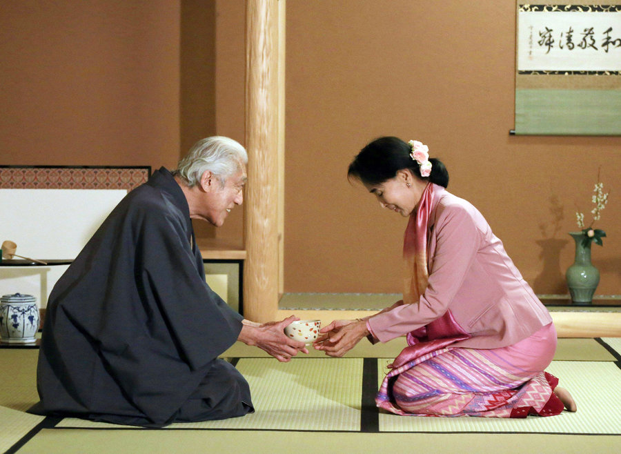 Japan tea ceremony