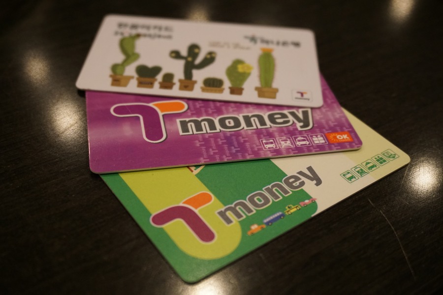 south korea travel money card
