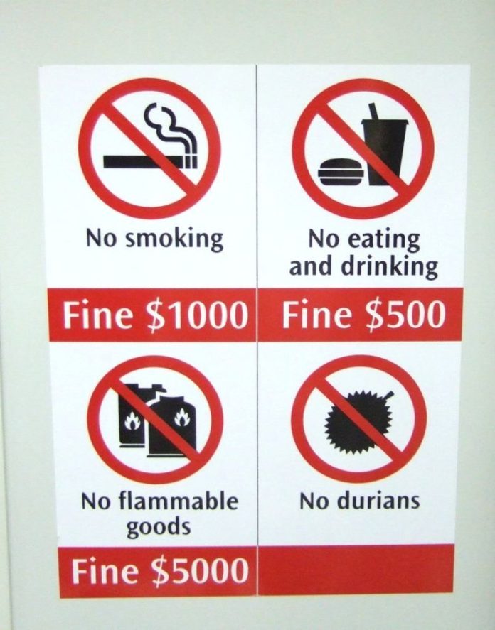 singapore visit rules