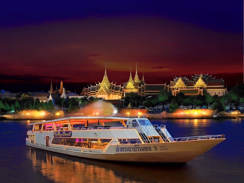 Enjoy dinner on the cruise – best thing to do when travelling to Bangkok (9)