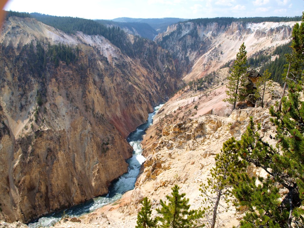 The Grand Canyon of Yellowstone from the North Rim