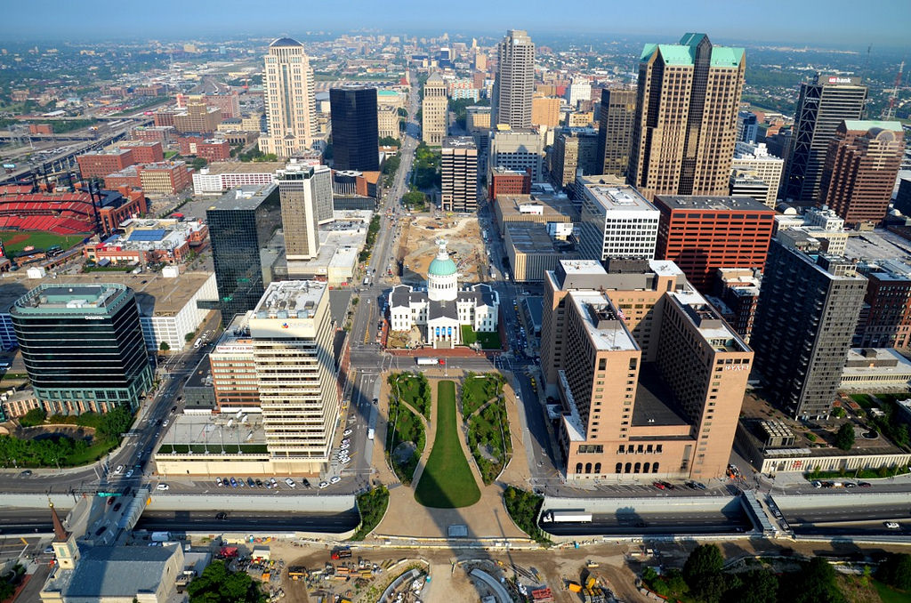 Panoramic View of St. Louis, Missouri