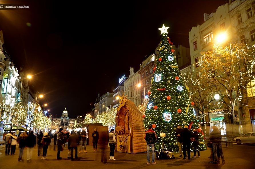 Christmas Market at the Wenceslas Square