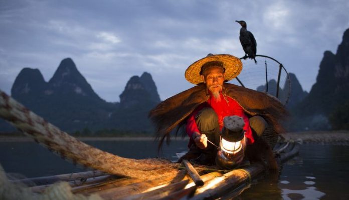 li river fisherman mr huang