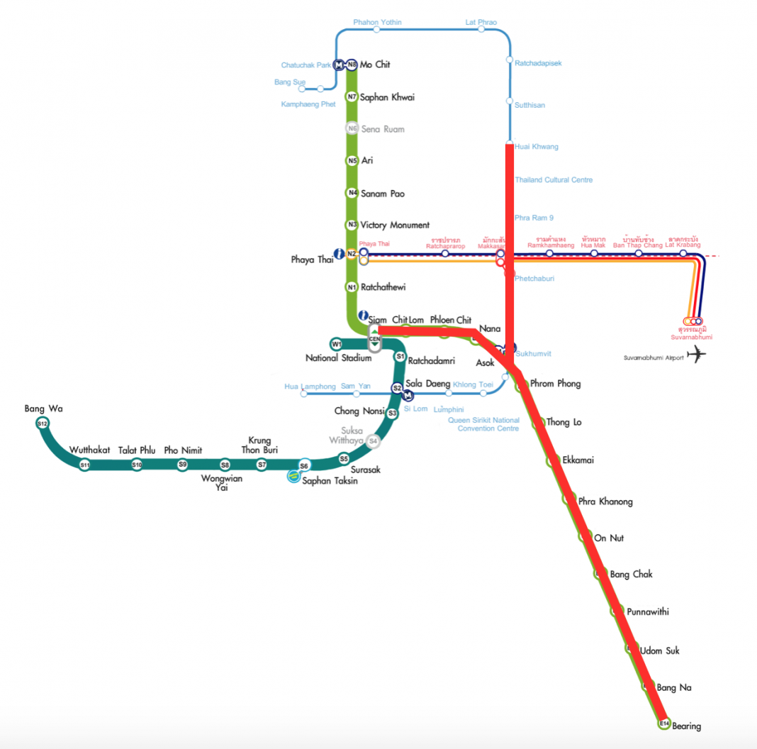 How to get around Bangkok by BTS Bangkok, MRT Bangkok & Bangkok Airport ...