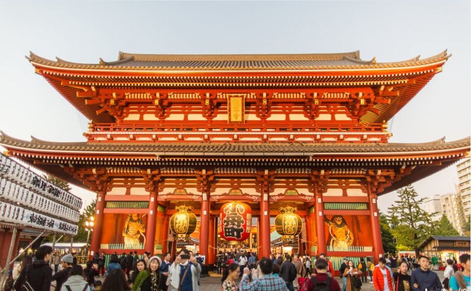 Asakusa Sensoji-temple-tokyo 10 days in japan, japan itinerary 10 days blog, japan suggested itinerary 10 days, japan travel itinerary 10 days