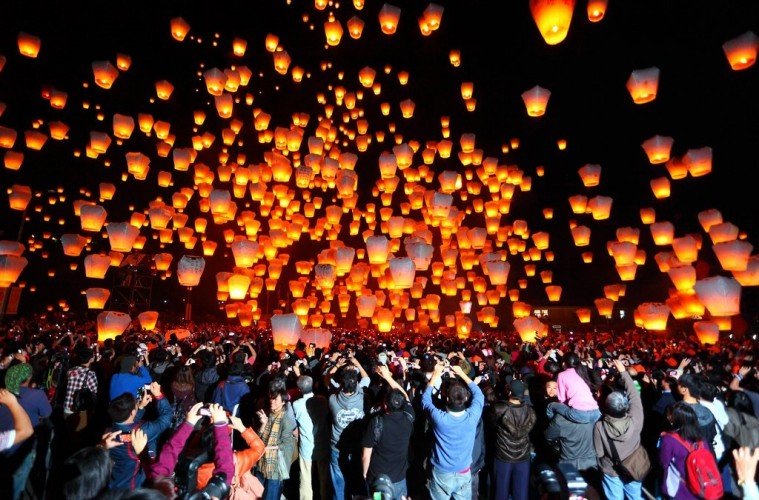 taiwan lantern festival 2018