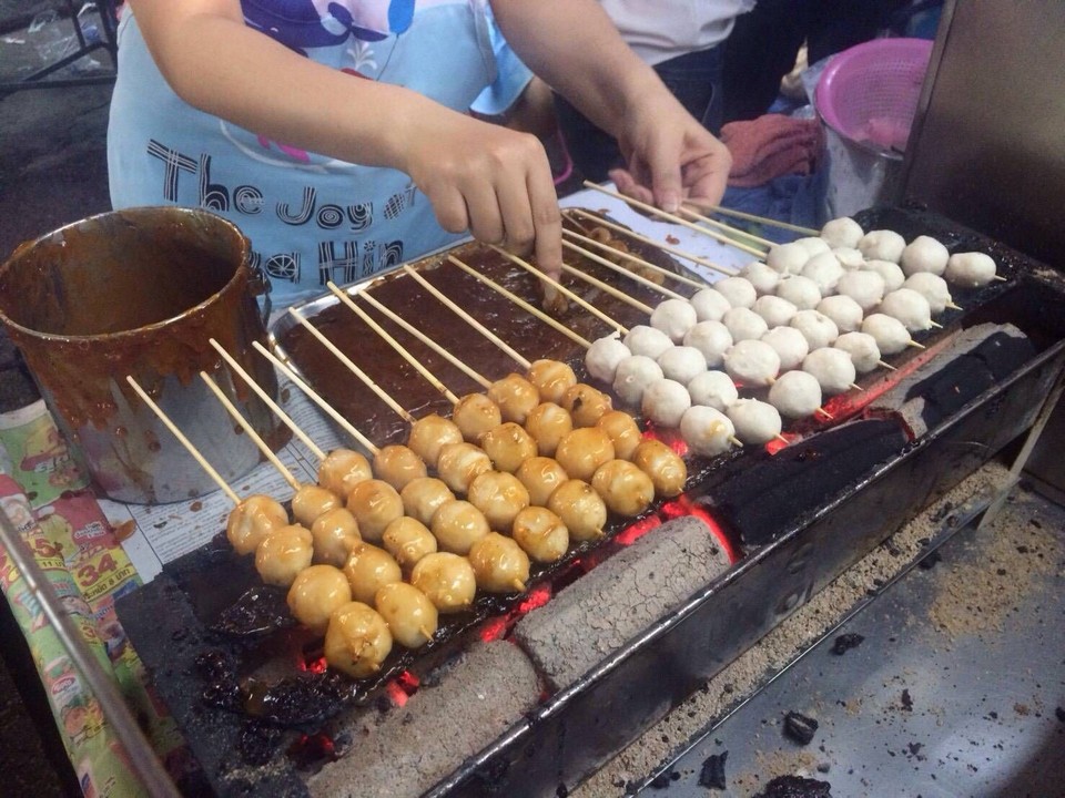 Grilled meatballs-huahin