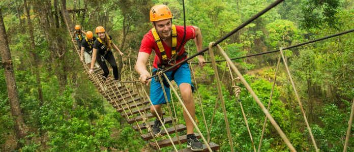 Best Zipline Chiang Mai — Swinging and exploring the tree tops in ...