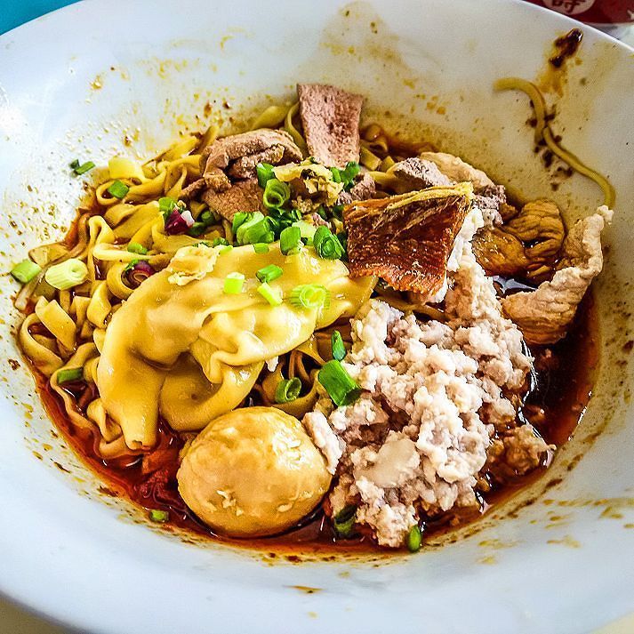 1 Michelin Star Bak Chor Mee of Hill Street Tai Hwa Pork Noodle