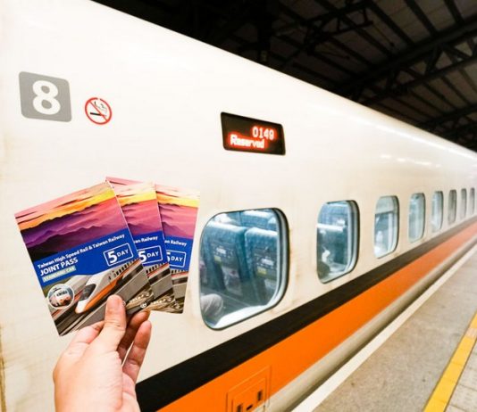 HSR Pass with train - THSR Taiwan Itinerary