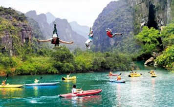 zipline-Phong nha ke bang-quang binh1